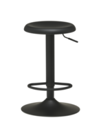 Modern chair with cut out isolated on background transparent png
