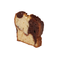 Sliced bread with cut out isolated on background transparent png