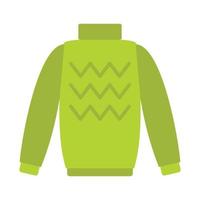 Pullover icon, flat style vector