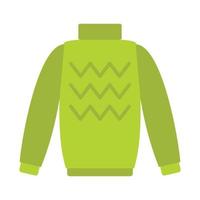 Pullover icon, flat style vector