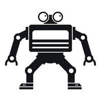 Machine icon, simple style vector