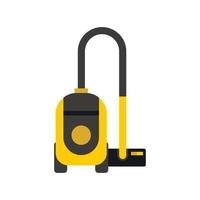 Vacuum cleaner icon, flat style vector