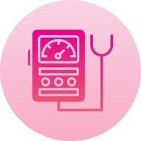 Voltmeter Vector Icon