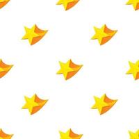 Golden star award pattern seamless vector