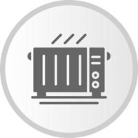 Electric Heater Vector Icon