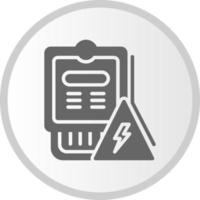 Electric Meter Vector Icon