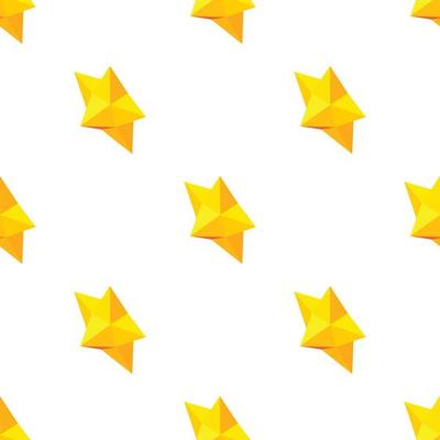 Christmas star pattern seamless vector