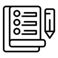 Loan contract icon outline vector. Bank payment vector