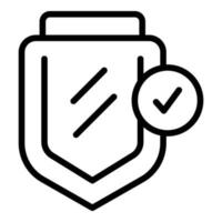 Care service icon outline vector. Core impact vector