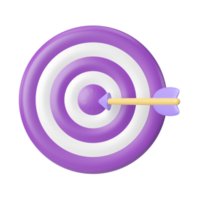 Target 3D Illustration Icon png