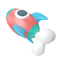 poner en marcha el icono de ilustración 3d png