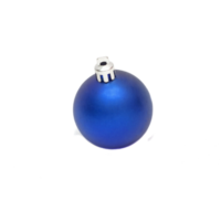 Christmas blue ball isolated. png