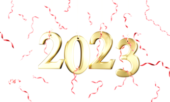 Happy New Year 2023 background png