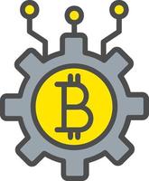 Cryptocurrency Vector Icon
