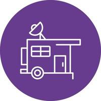 Caravan Creative Icon Design vector