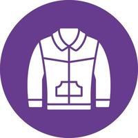 Jacket Creative Icon Design vector