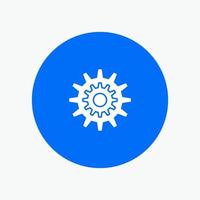 configuración cog engranaje sistema de producción rueda trabajo vector