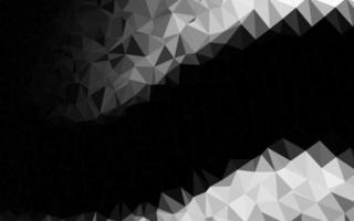 Dark Silver, Gray vector blurry triangle pattern.