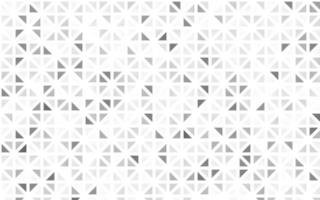 Light Silver, Gray vector seamless backdrop with lines, triangles.