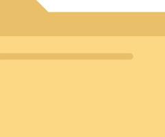 Folder File Data Storage  Flat Color Icon Vector icon banner Template