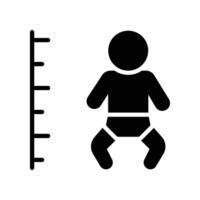 baby growth vector illustration on a background.Premium quality symbols.vector icons for concept and graphic design.