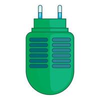 Fumigator icon, cartoon style vector