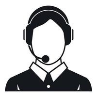 Client services , phone assistance icon vector