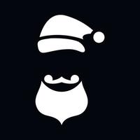 Christmas costume icon, simple style vector