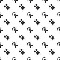 Computer arrow cursor pattern, simple style vector