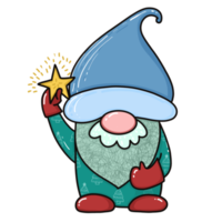 gnome et étoile png