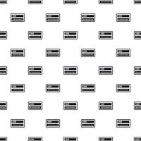 Username and password pattern, simple style vector