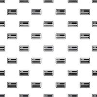 Username and password pattern, simple style vector