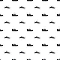 Sneakers pattern, simple style vector