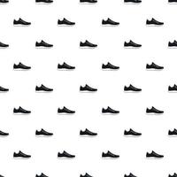 Sneakers pattern, simple style vector