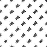 Turtle pattern, simple style vector