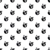 Planet GPS signs pattern, simple style vector