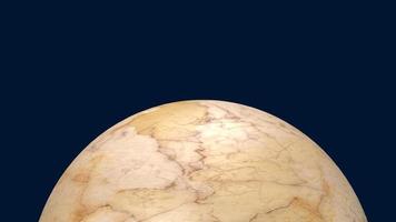 The marble ball for abstract or background 3d rendering photo