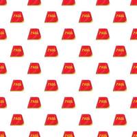 Passport pattern, cartoon style vector