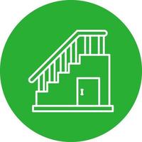 Handrail Creative Icon Design vector