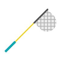 Fishing net icon, flat style vector