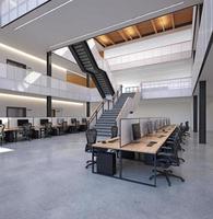 Modern office with open space photo