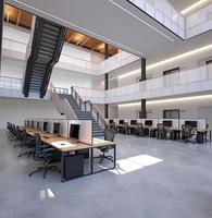 Modern office with open space photo