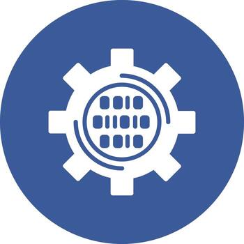 Binary Code Vector Icon