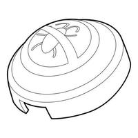 Fumigator icon, outline style vector