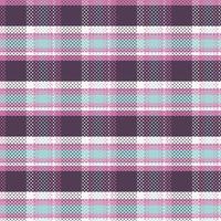 Stripes pattern minimal folk print vector. Scottish tartan plaid madras glen fabric line seamless patterns. Geometric motif vintage retro modern style. Design for textile, fabric, tablecloth, clothing vector
