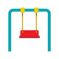 Swing icon, flat style vector