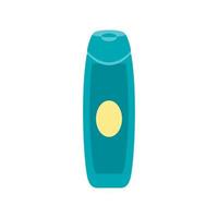 Shampoo bottle icon, flat style vector