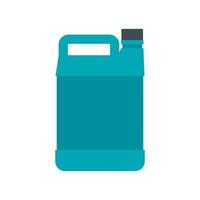 Jerrycan icon, flat style vector