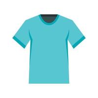 Men tennis t-shirt icon, flat style vector
