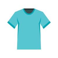 icono de camiseta de tenis de hombre, estilo plano vector